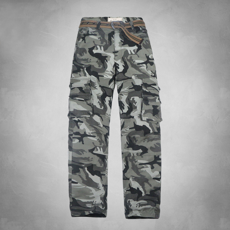 Abercrombie Fitch Hombres Chinos Pantalones Con Cinturón AF7419